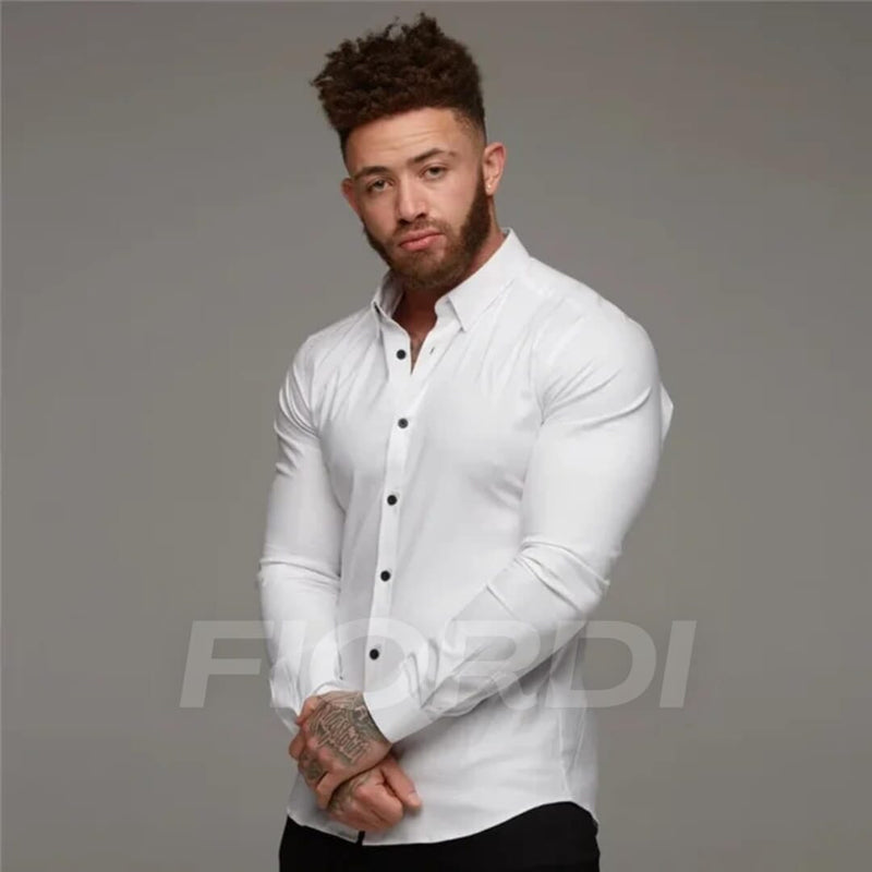 Camisa Social - Ultra Tech™ (COMPRE 1 & LEVE 2) Direct Ofertas 