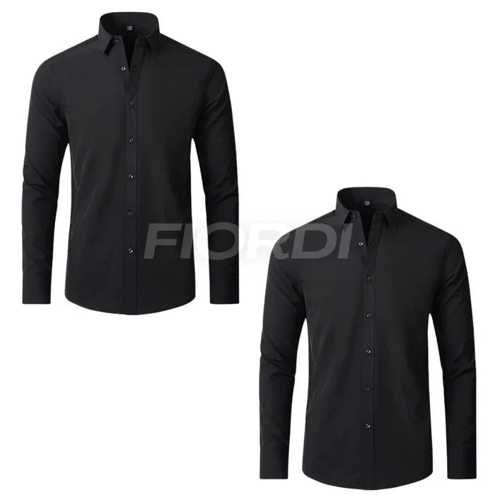 Camisa Social - Ultra Tech™ (COMPRE 1 & LEVE 2) Direct Ofertas Preta, Preta, G 