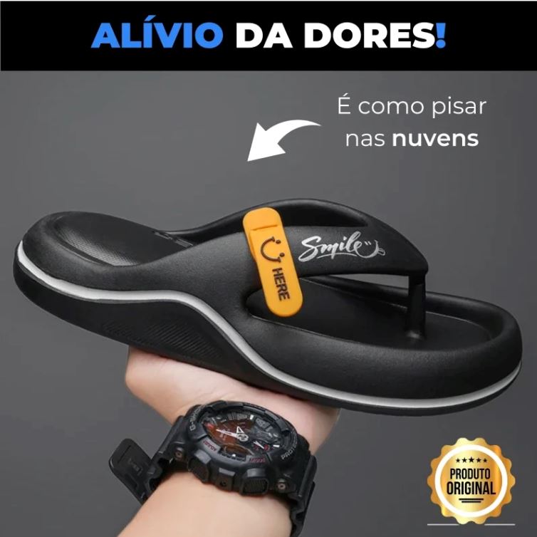 Chinelo Ortopédico Top Comfort Smile Chinelo Casual Top Comfort P2 Direct Ofertas 