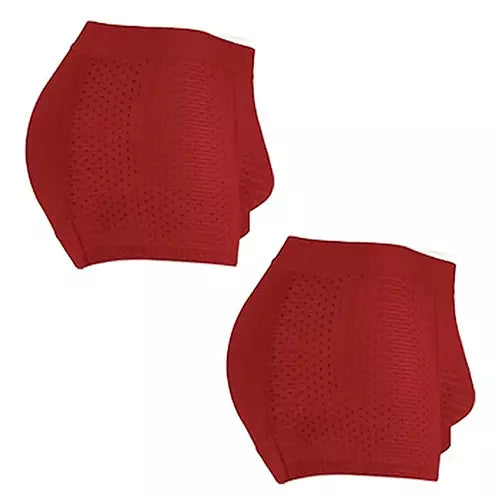 Cueca masculina respirável seda gelada [COMPRE 1 LEVE 2] Cueca masculina respirável de seda gelada que aumenta bunda - Men's Secret Direct Ofertas P (55 - 65kg) Vermelho Compre 1 Leve 2