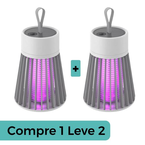 Lâmpada Mata Mosquitos Ultravioleta - COMPRE 1 E GANHE OUTRO DE BRINDE! PD049 Repelente Elétrico Direct Ofertas 