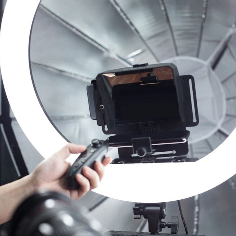 ProPrompt - Teleprompter para Smartphones e Câmera com Controle Remoto - Direct Ofertas