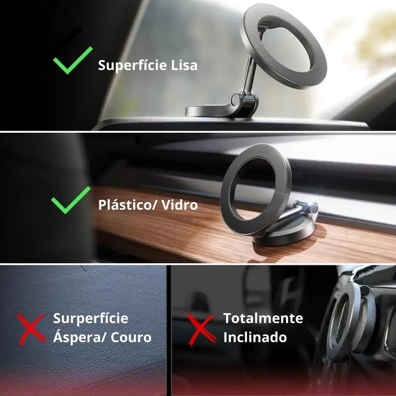 Suporte Magnético de Celular para Carro MagSafe - UltraMagnet - Direct Ofertas